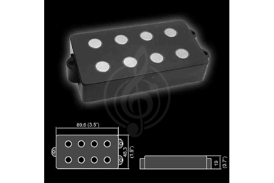 Belcat BJ70-box, Датчик д/бас гит. hamb - фото 1 Звукосниматель для бас-гитары Belcat BJ70-box, Датчик д/бас гит. hamb - фото 1