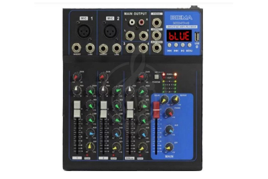 Цифровой микшер Biema MX04T-V3 - Микшерный пульт, 4 канала - фото 1