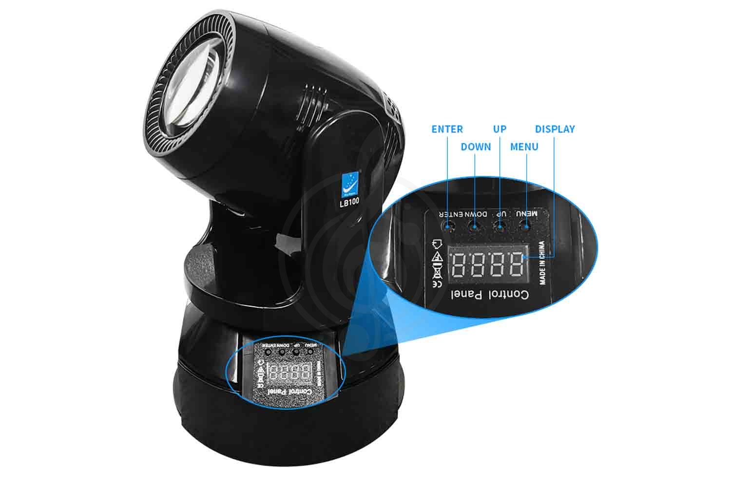 Вращающаяся голова Big Dipper LB100 - Моторизированная световая голова - фото 4