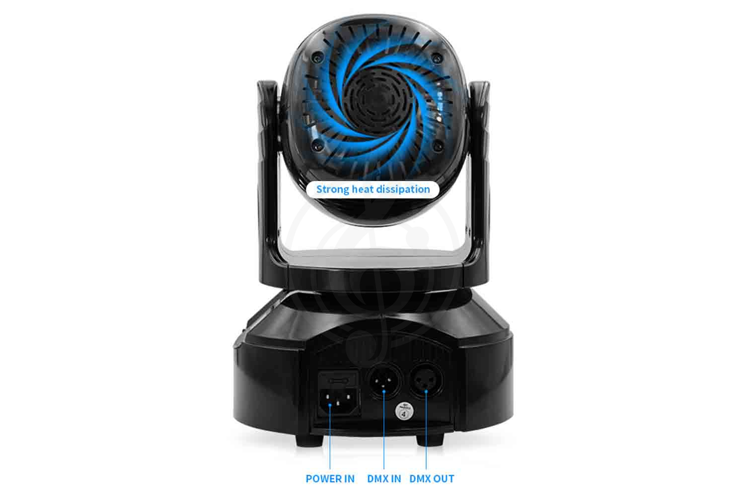 Вращающаяся голова Big Dipper LB100 - Моторизированная световая голова - фото 6