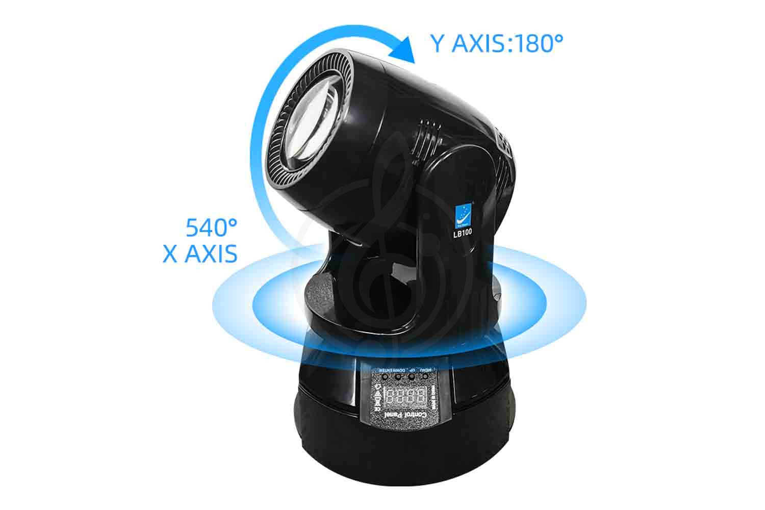 Вращающаяся голова Big Dipper LB100 - Моторизированная световая голова - фото 8