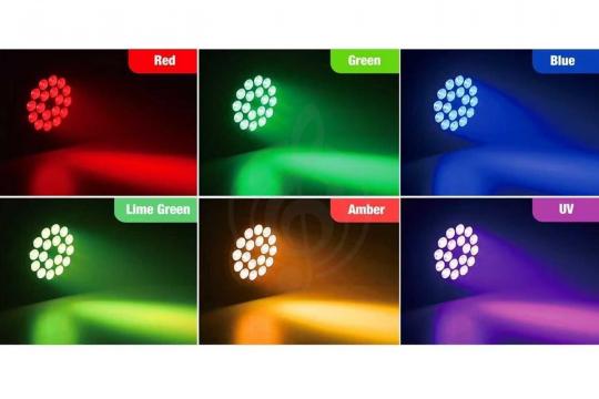 Big Dipper LPC1818 - Светодиодный прожектор смены цвета - фото 2 Заливной светильник (LED wash) Big Dipper LPC1818 - Светодиодный прожектор смены цвета - фото 2
