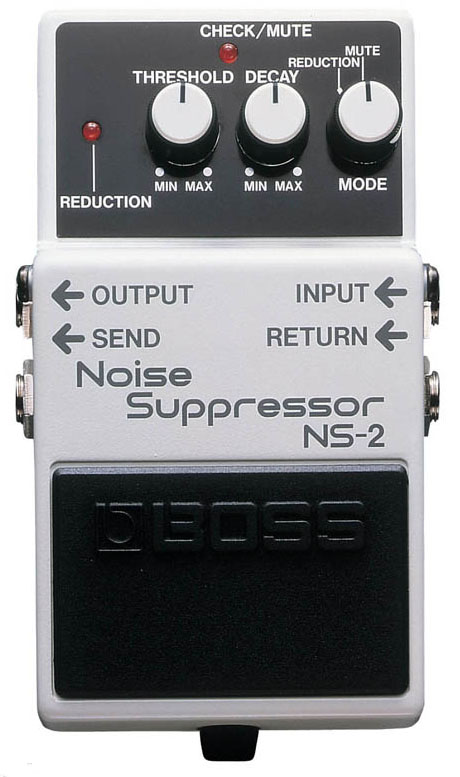 Педаль эффектов для электрогитары Boss NS-2 Noise Suppressor - Подавитель шумов - фото 1