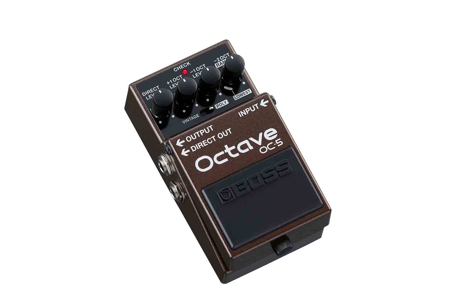Педаль эффектов для электрогитары BOSS OC-5 - Гитарная педаль эффекта октавер - фото 1