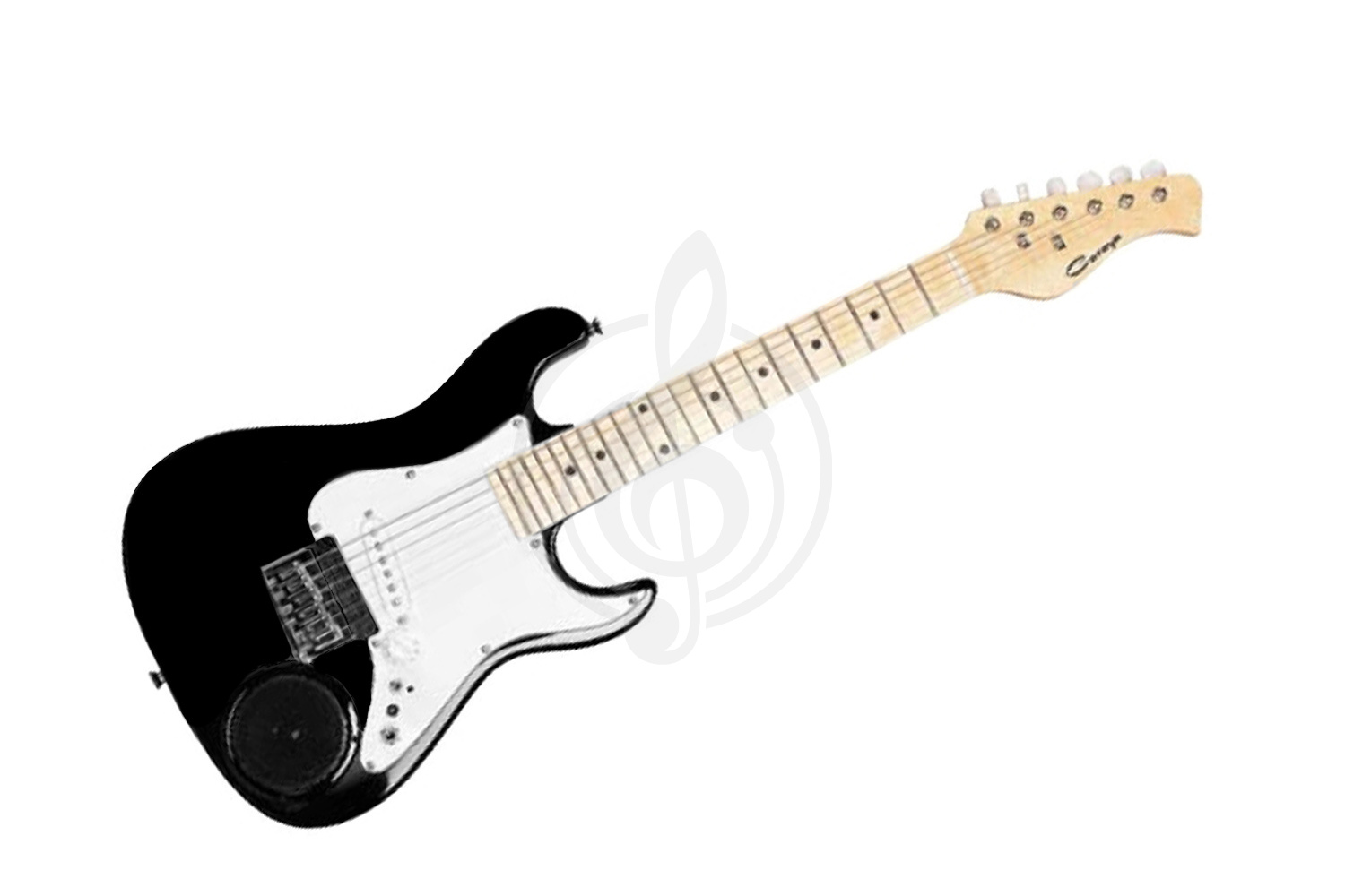 Электрогитара Stratocaster Caraya E101BK - Электрогитара - фото 1
