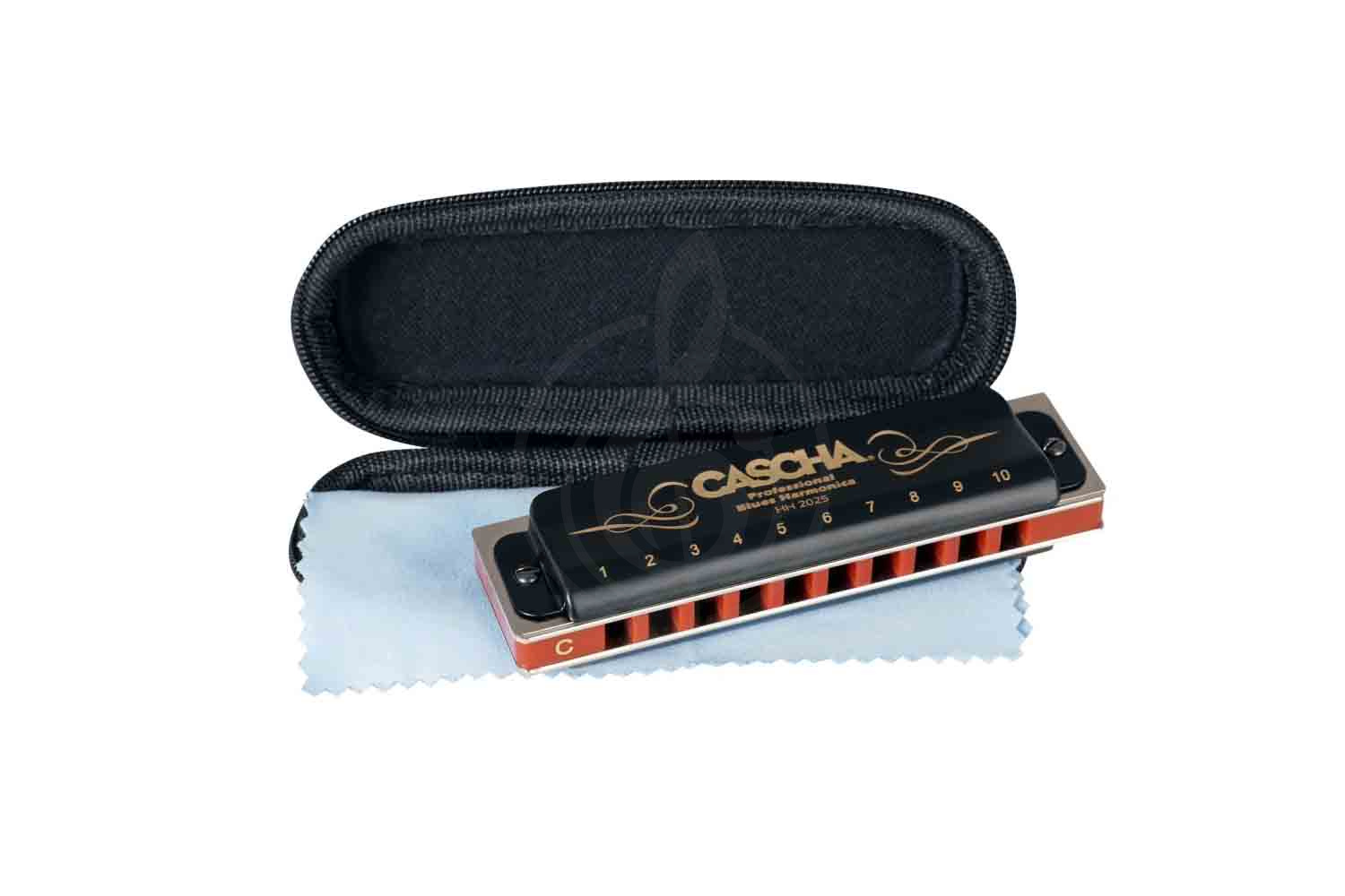 Диатоническая губная гармошка Cascha HH-2025 Professional Blues C - Губная гармошка - фото 2