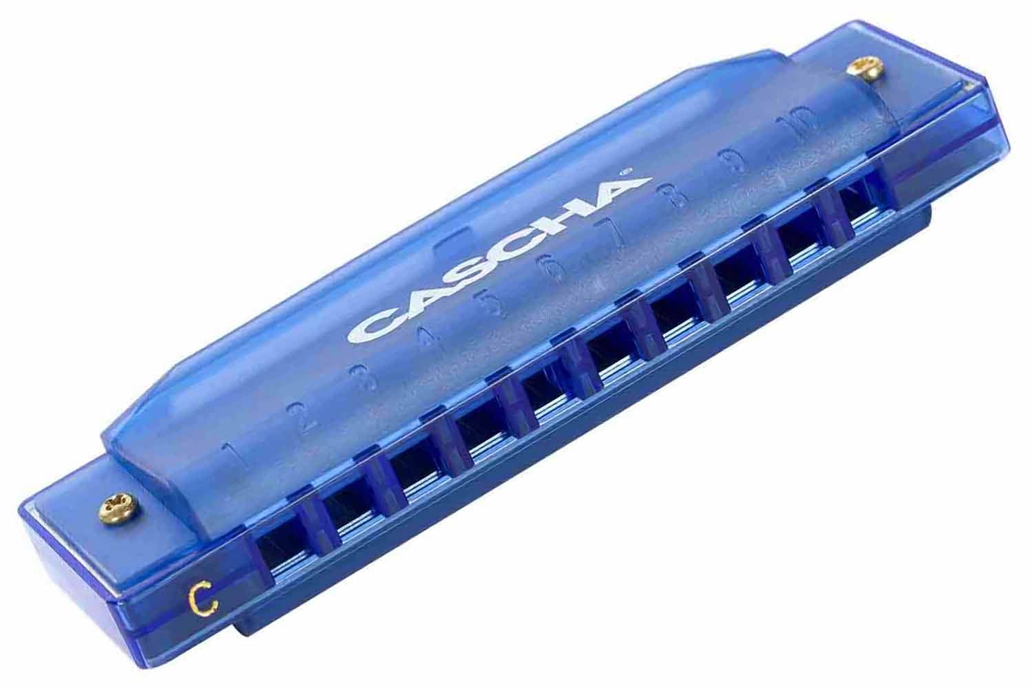 Диатоническая губная гармошка Cascha HH-2275 Fun Blues - Губная гармошка, синяя - фото 1