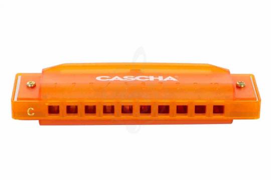 Диатоническая губная гармошка Cascha HH-2276 Fun Blues - Губная гармошка, оранжевая - фото 3