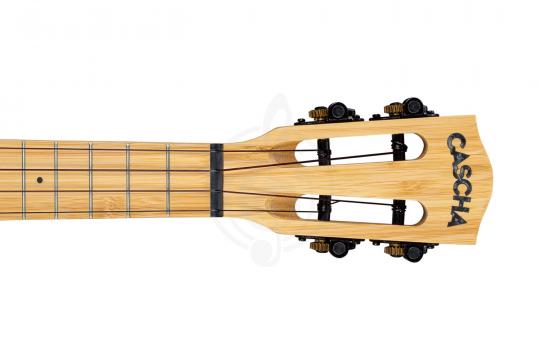 Укулеле концерт Cascha HH-2313E Bamboo Series - Укулеле концертный с чехлом и звукоснимателем - фото 6