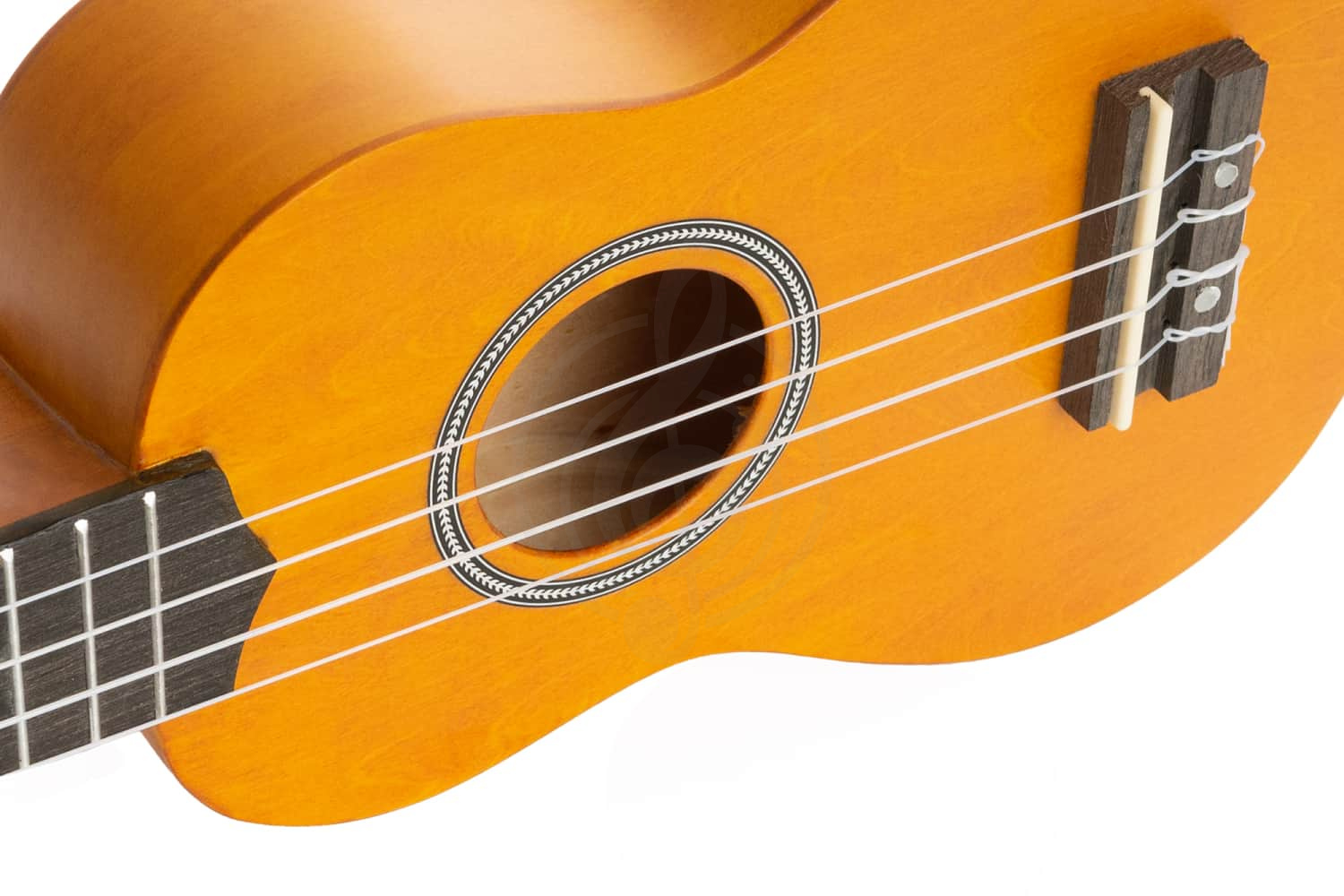 Укулеле сопрано Cascha HH-3964 Linden Series - Укулеле сопрано, с чехлом, желтый - фото 4