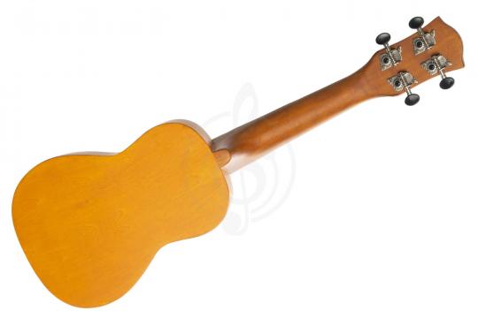 Укулеле сопрано Cascha HH-3964 Linden Series - Укулеле сопрано, с чехлом, желтый - фото 2