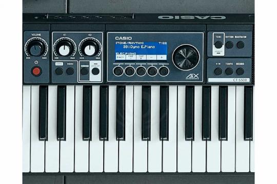 Синтезатор Casio CT-S500 - Синтезатор 61 клавиша, черный - фото 3