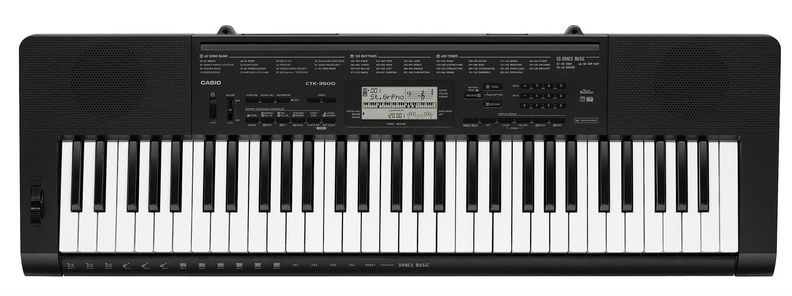 Синтезатор CASIO CTK-3500 - Синтезатор  - фото 1