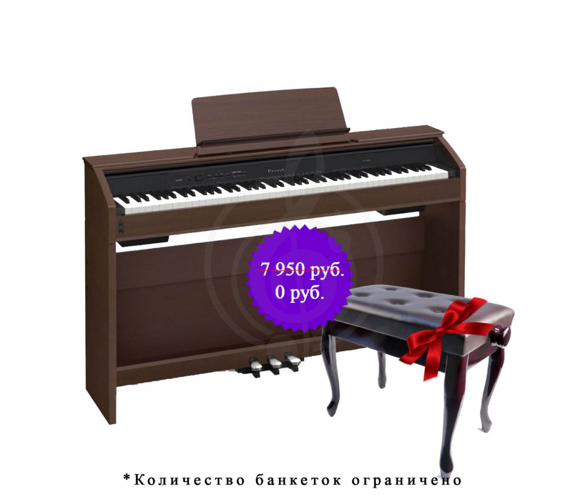 Цифровое пианино Casio Privia PX-850BN, цифровое пианино - фото 4