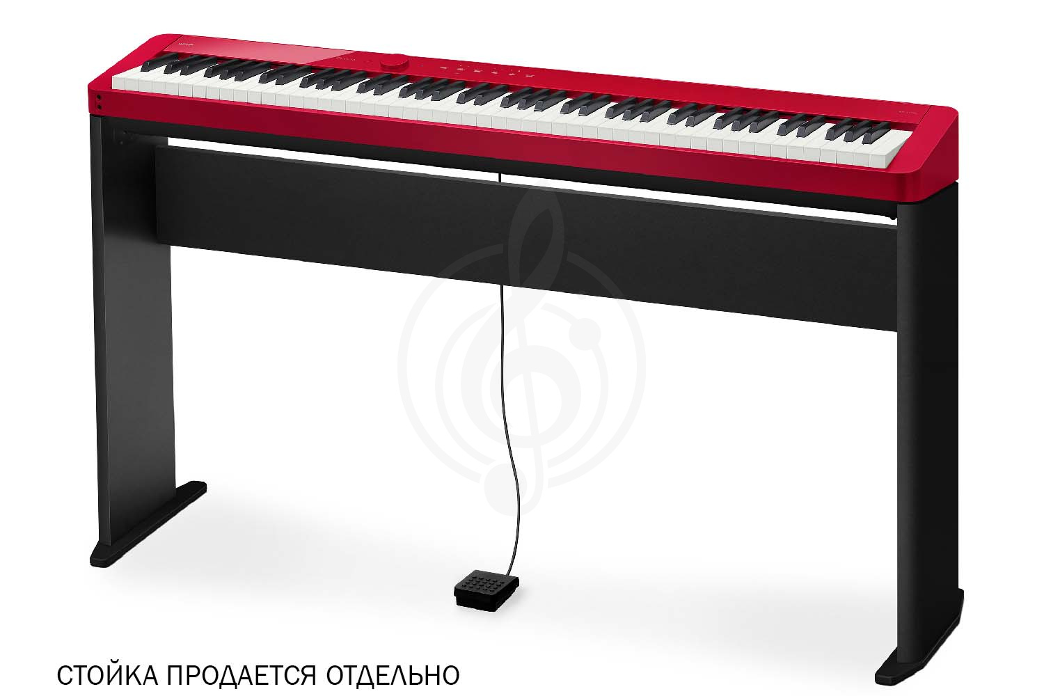Цифровое пианино Casio PX-S1100RD Privia - Цифровое пианино, красное - фото 4