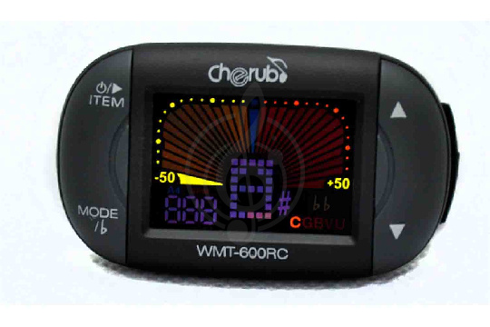 Cherub *WMT-600RC - Цифровой тюнер-метроном на прищепке - фото 1 Звукосниматель для скрипки Cherub *WMT-600RC - Цифровой тюнер-метроном на прищепке - фото 1