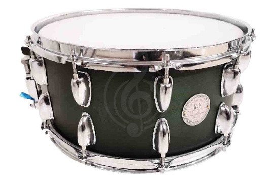 Chuzhbinov Drums RDF1465GN - Малый барабан 14x6.5", темно-зеленый - фото 1 Малый барабан Chuzhbinov Drums RDF1465GN - Малый барабан 14x6.5", темно-зеленый - фото 1