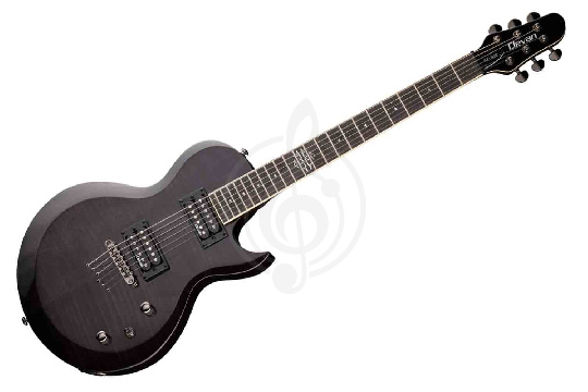 Электрогитара Les Paul Clevan CP-52FTBK-GLOSS - Электрогитара, черная - фото 1
