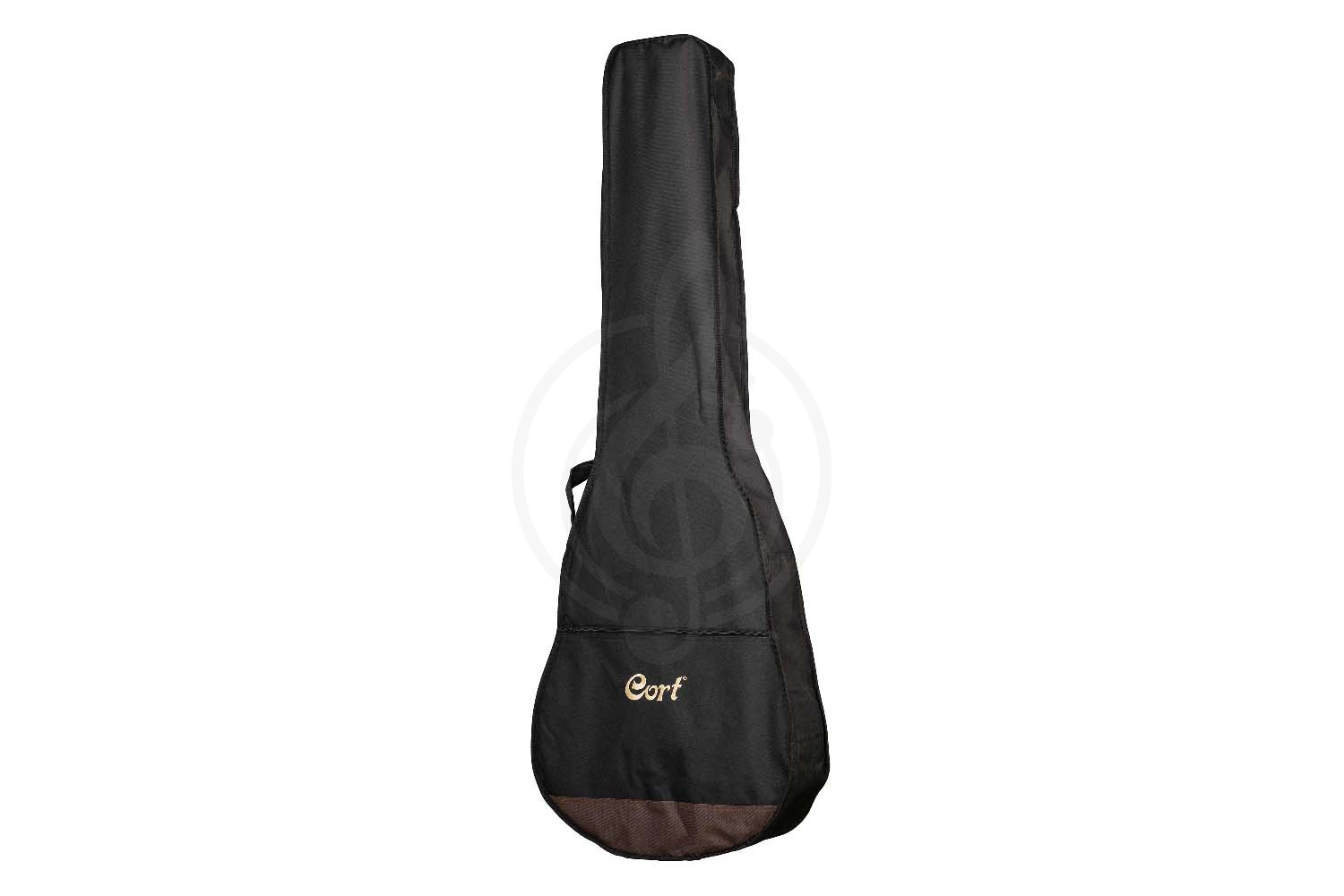 Акустическая бас-гитара Cort AB850F-BK-BAG Acoustic Bass Series - Электроакустическая бас-гитара - фото 2