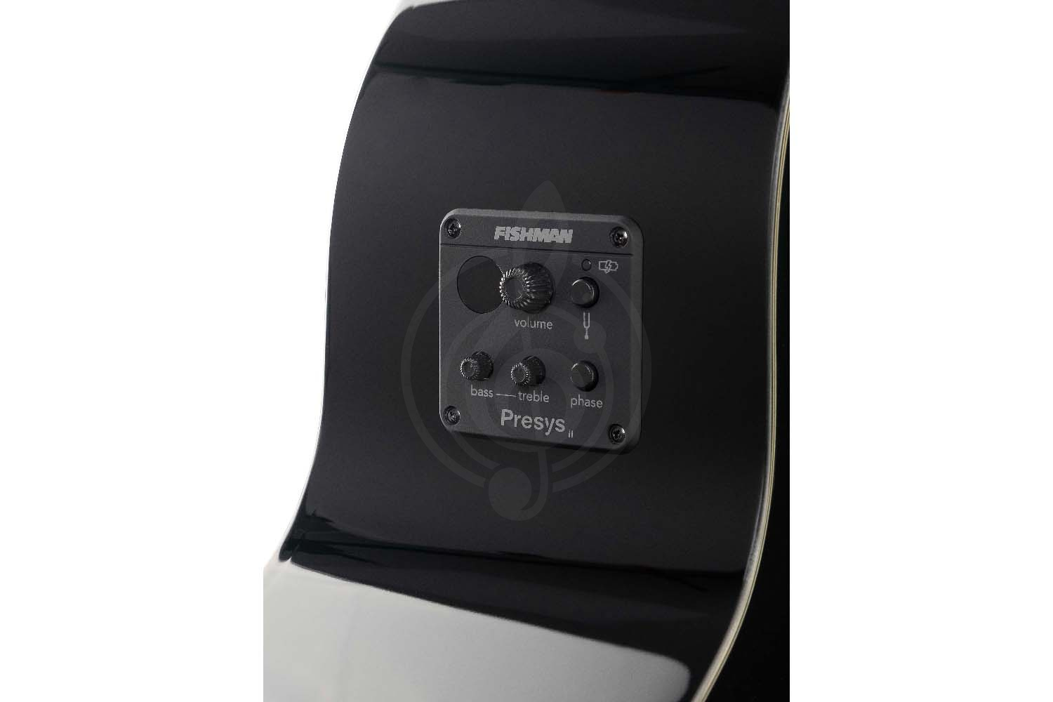 Акустическая бас-гитара Cort AB850F-BK-BAG Acoustic Bass Series - Электроакустическая бас-гитара - фото 3