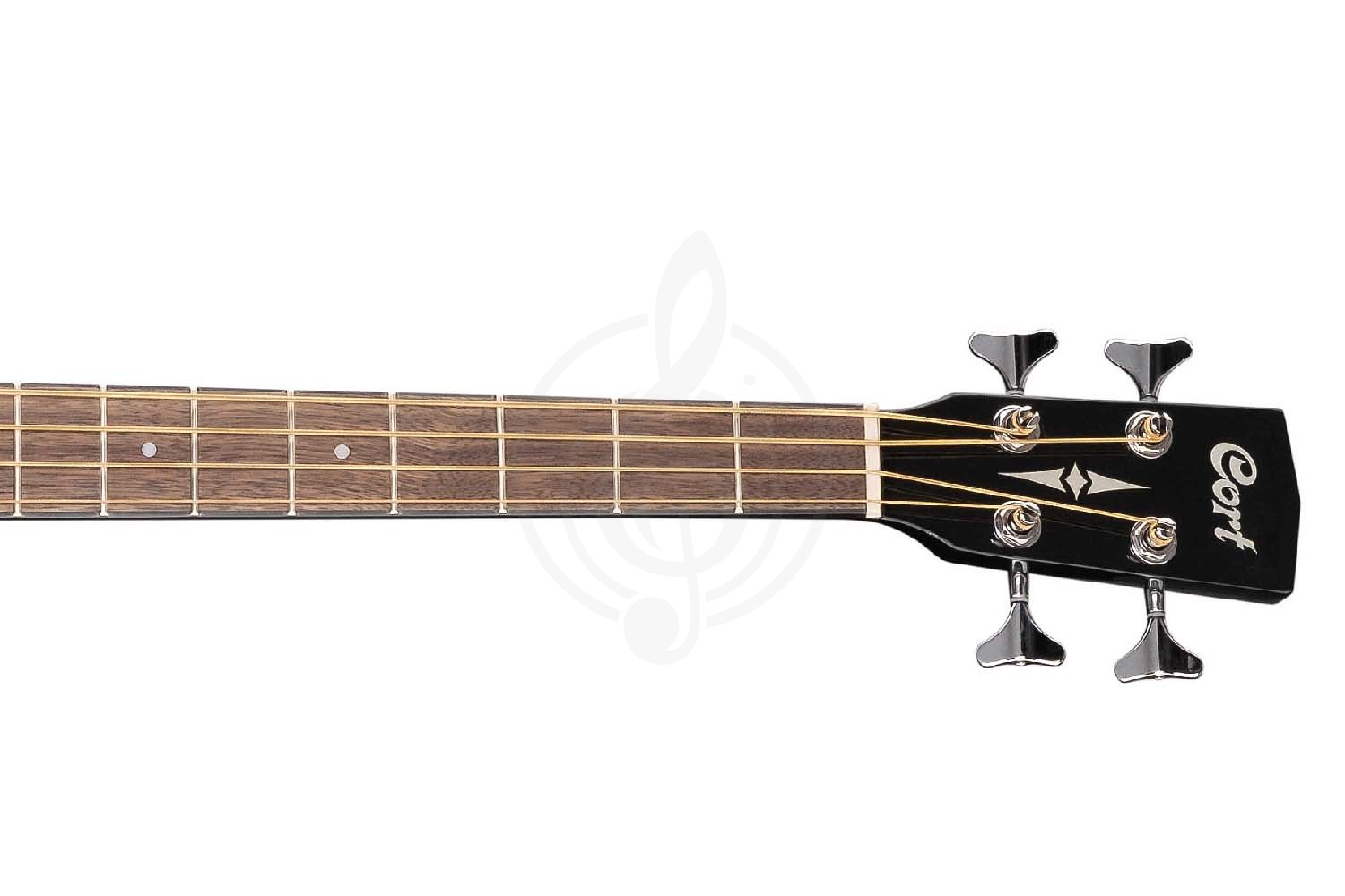 Акустическая бас-гитара Cort AB850F-BK-BAG Acoustic Bass Series - Электроакустическая бас-гитара - фото 5