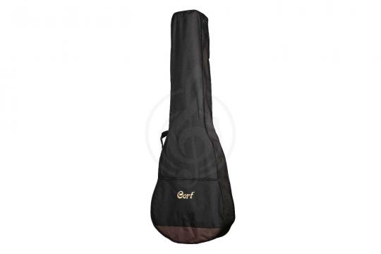 Акустическая бас-гитара Cort AB850F-BK-BAG Acoustic Bass Series - Электроакустическая бас-гитара - фото 2