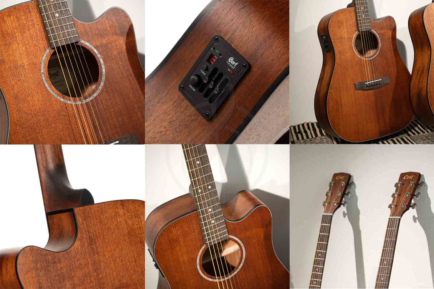 Электроакустическая гитара Cort Earth60MCE-OP Earth Series - Электро-акустическая гитара - фото 10