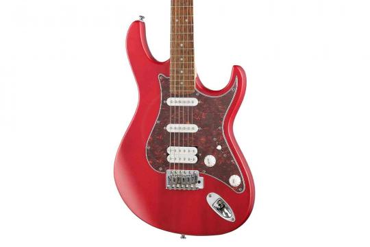 Электрогитара Stratocaster Cort G110-WBAG-OPBC G Series - Электрогитара, красная, с чехлом - фото 6