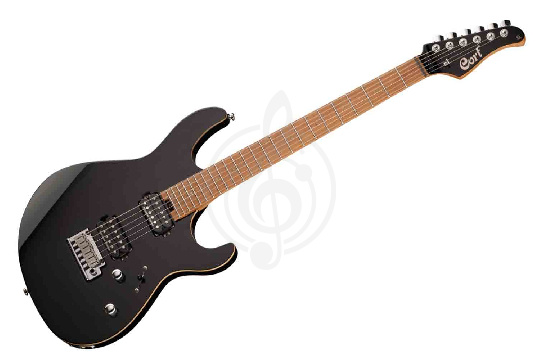 Электрогитара Stratocaster Cort G300-PRO-BK G Series - Электрогитара, черная - фото 1