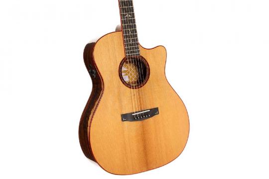 Электроакустическая гитара Cort Gold-A10-Cocobolo-WCASE-NAT Gold Series - Электроакустическая гитара - фото 2