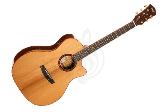 Электроакустическая гитара Cort Gold-A10-Cocobolo-WCASE-NAT Gold Series - Электроакустическая гитара - фото 1