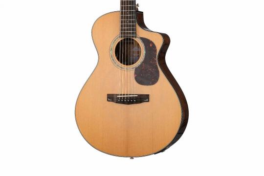 Электроакустическая гитара Cort Gold-MC6-Ovangkol-WCASE-NAT Gold Series - Электроакустическая гитара - фото 2