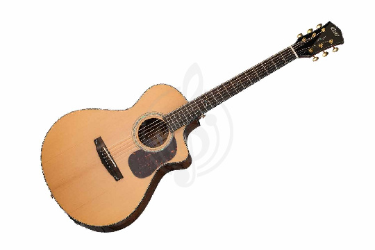 Электроакустическая гитара Cort Gold-MC6-Ovangkol-WCASE-NAT Gold Series - Электроакустическая гитара - фото 1