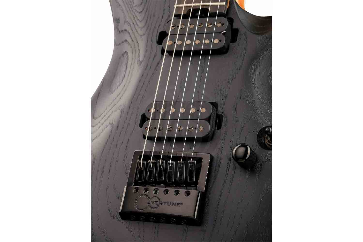 Электрогитара Superstrat Cort KX700-EverTune-OPBK - Электрогитара, черная, с чехлом - фото 8