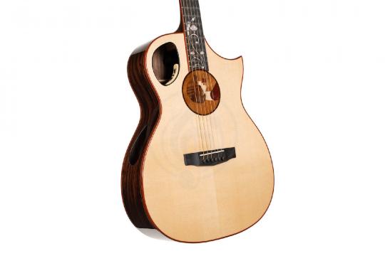 Электроакустическая гитара Cort Roselyn-Redux-WCASE-NAT Masterpiece Series - Электроакустическая гитара - фото 6