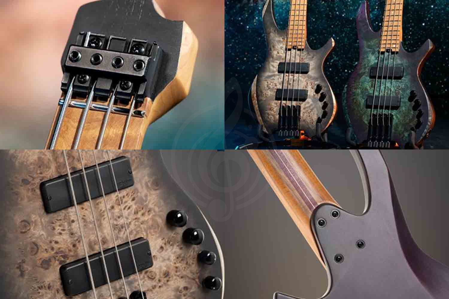 Бас-гитара Cort Space4-WBAG-SDB Artisan Series - Бас-гитара - фото 9