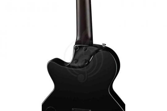 Классическая гитара 4/4 Cort Sunset-Nylectric-BK-WBAG Sunset Series - Электрогитара, нейлоновые струны, черная, с чехлом - фото 4