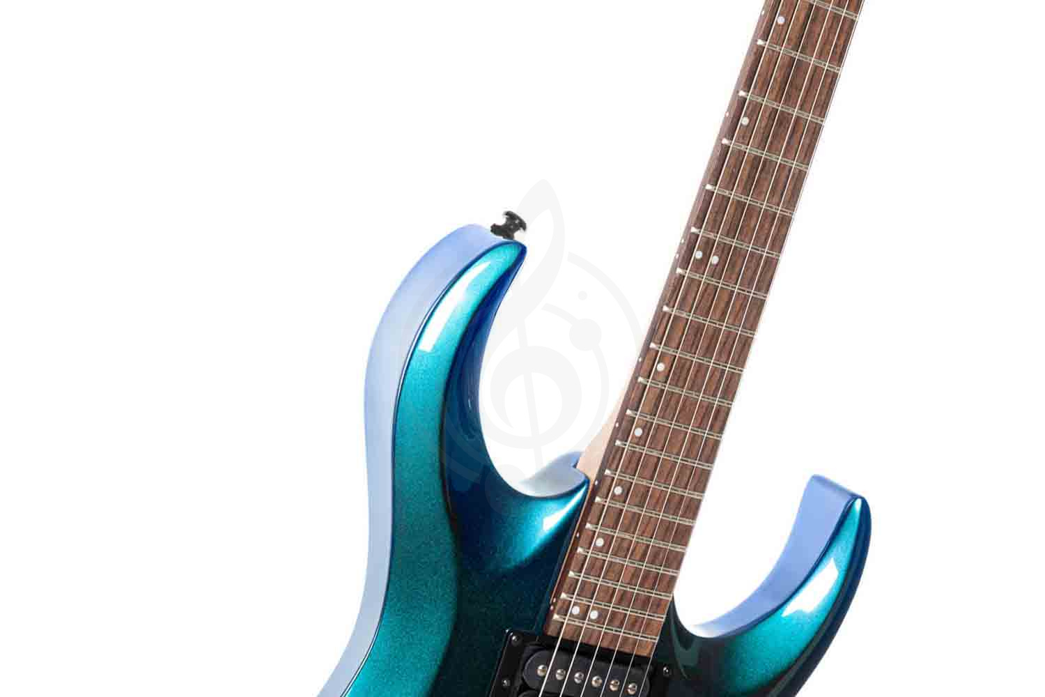 Электрогитара Superstrat Cort X300-FBL X Series - Электрогитара, синяя - фото 9