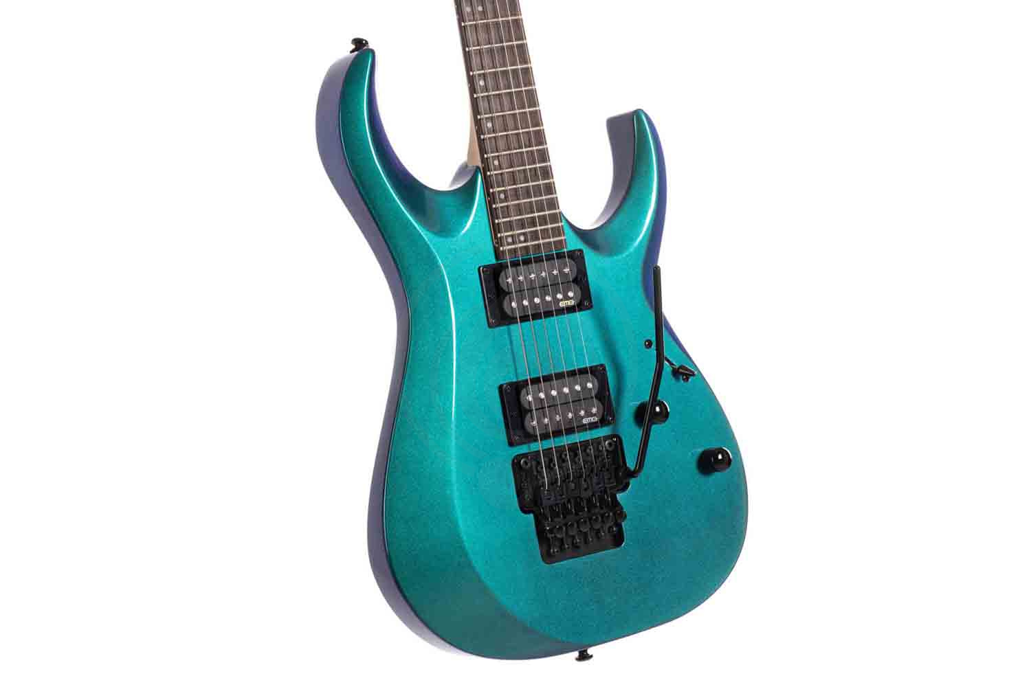 Электрогитара Superstrat Cort X300-FBL X Series - Электрогитара, синяя - фото 11