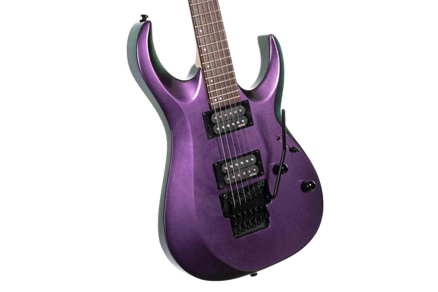 Электрогитара Superstrat Cort X300-FPU X Series - Электрогитара, фиолетовая - фото 2