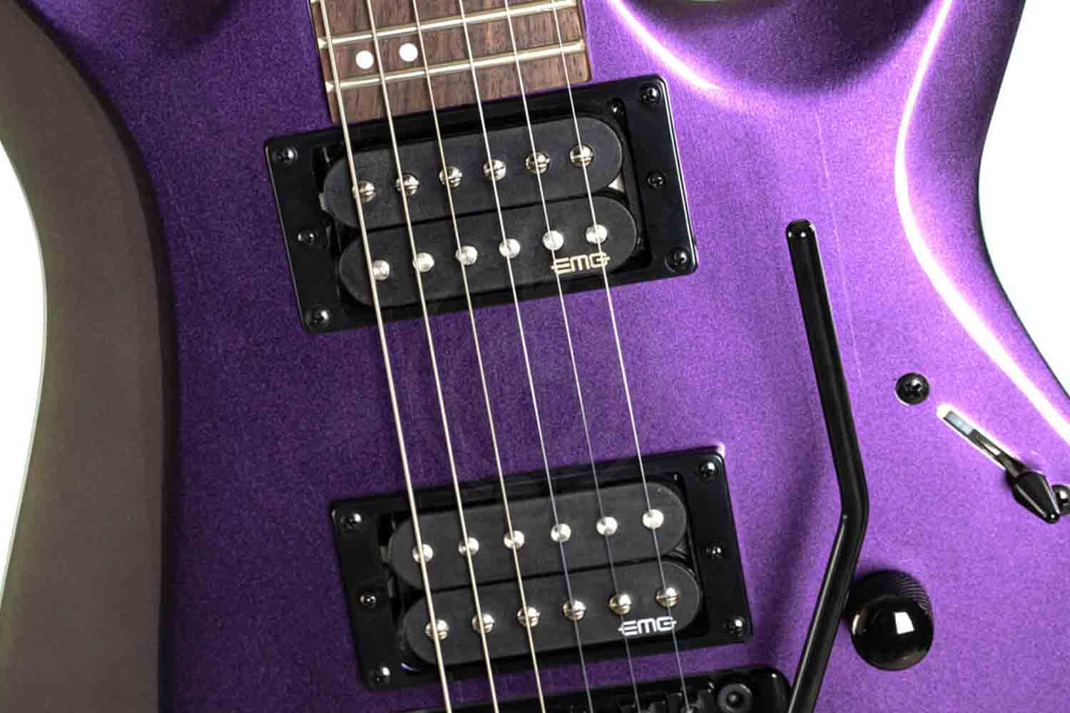 Электрогитара Superstrat Cort X300-FPU X Series - Электрогитара, фиолетовая - фото 7
