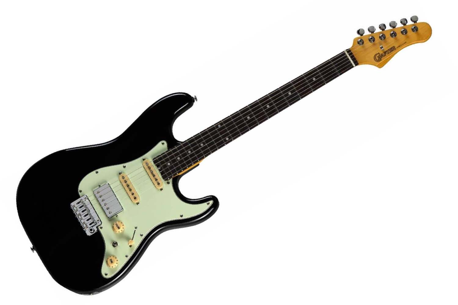 Электрогитара Stratocaster CRAFTER Charlotte S RS Cosmic Black - Электрогитара - фото 1