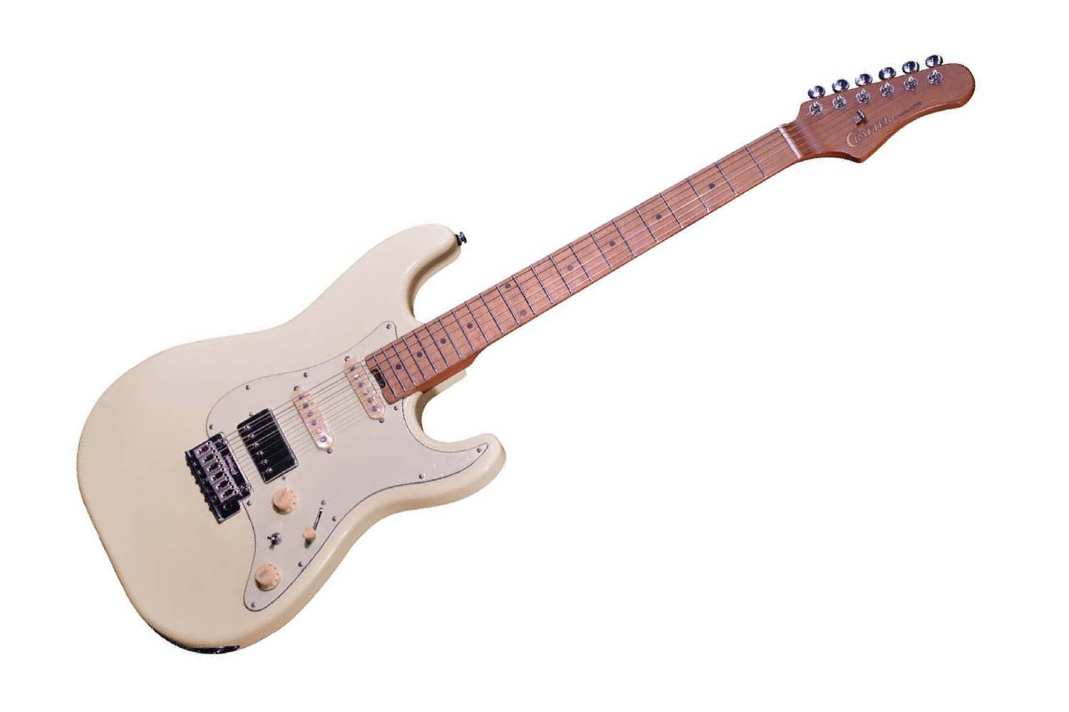 Электрогитара Stratocaster CRAFTER Charlotte S VVS MP Malty White - Электрогитара - фото 1