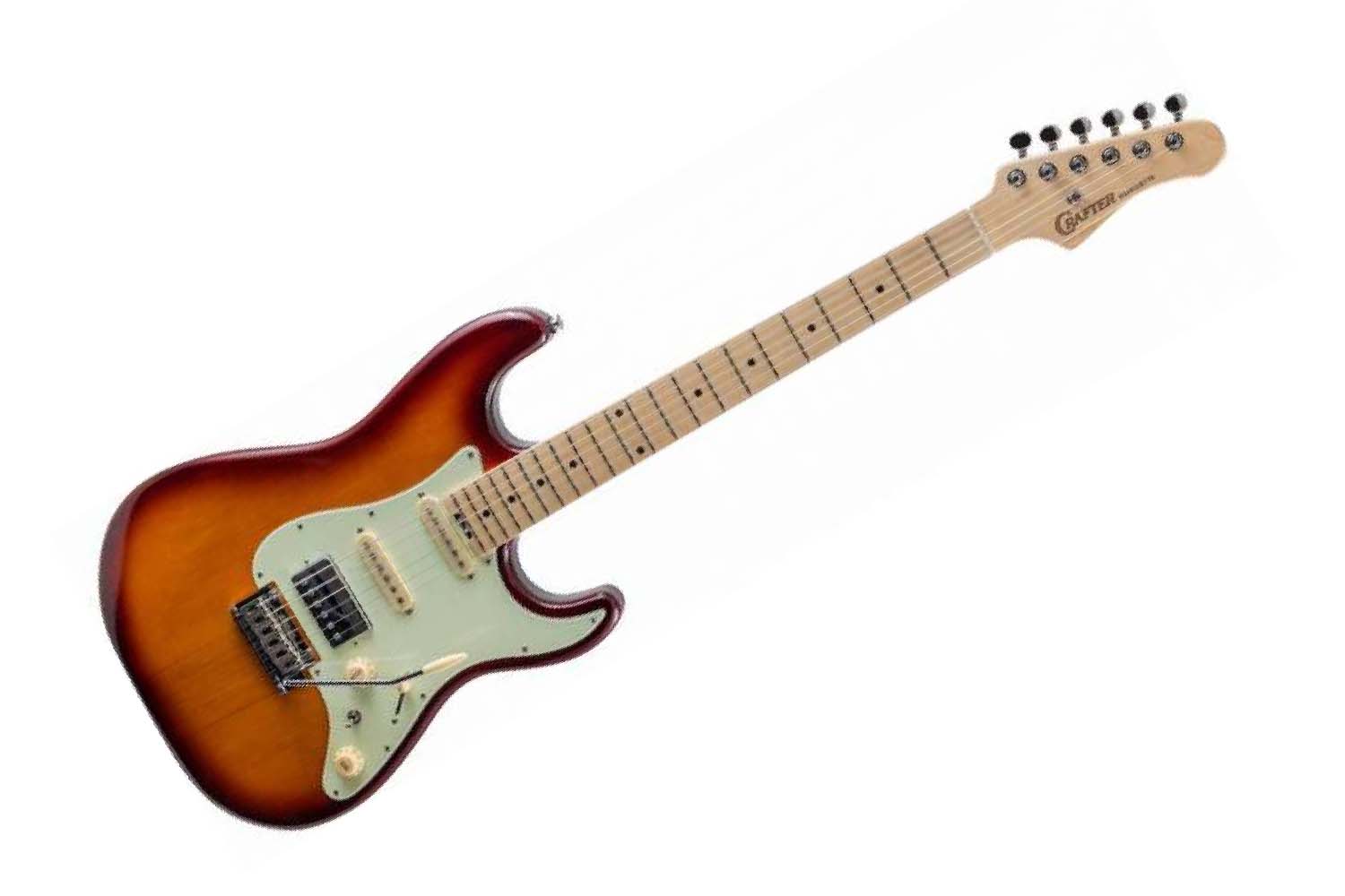 Электрогитара Stratocaster CRAFTER Charlotte S VVS MP Tobacco Sunburst - Электрогитара - фото 1