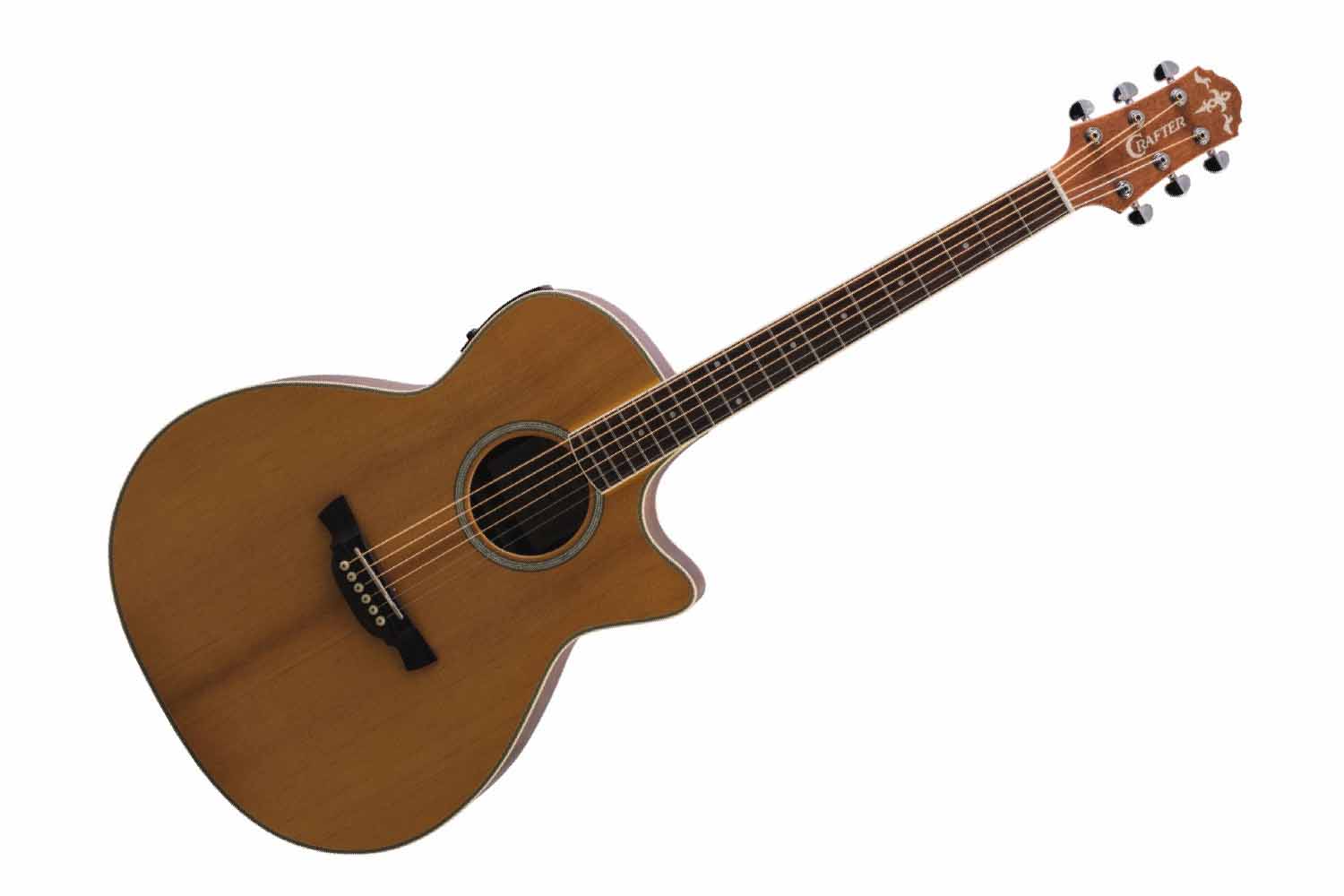 Электроакустическая гитара CRAFTER GAE-7/NC VVS - Гитара электроакустическая - фото 1