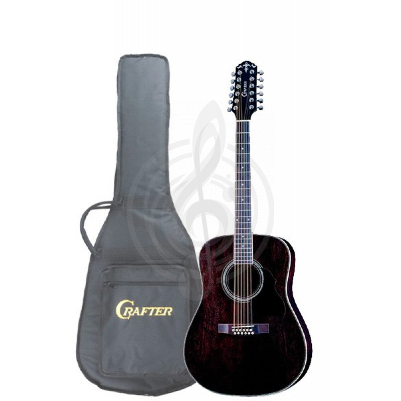 Акустическая гитара CRAFTER MD-70-12 /TBK + Чехол - Акустическая гитара 12-струнная Крафтер - фото 1