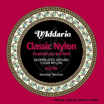 D'Addario EJ27N струны для классических гитар, среднее натяжение - фото 1 Струны для классической гитары D'Addario EJ27N струны для классических гитар, среднее натяжение - фото 1