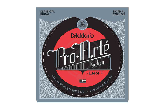 Струны для классической гитары D'Addario EJ45FF Pro-Arte Carbon - Струны для классической гитары - фото 1