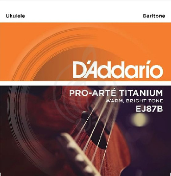 D'Addario EJ87B Titanium - Комплект струн для укулеле баритон - фото 1 Струны для укулеле баритон D'Addario EJ87B Titanium - Комплект струн для укулеле баритон - фото 1