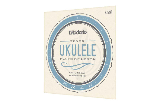 Струны для укулеле тенор D'ADDARIO EJ99T струны для укулеле тенор из прозрачного флюорокарбона - фото 1